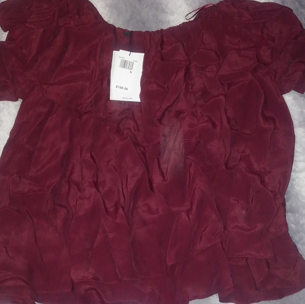 MLM label off the shoulder blouse